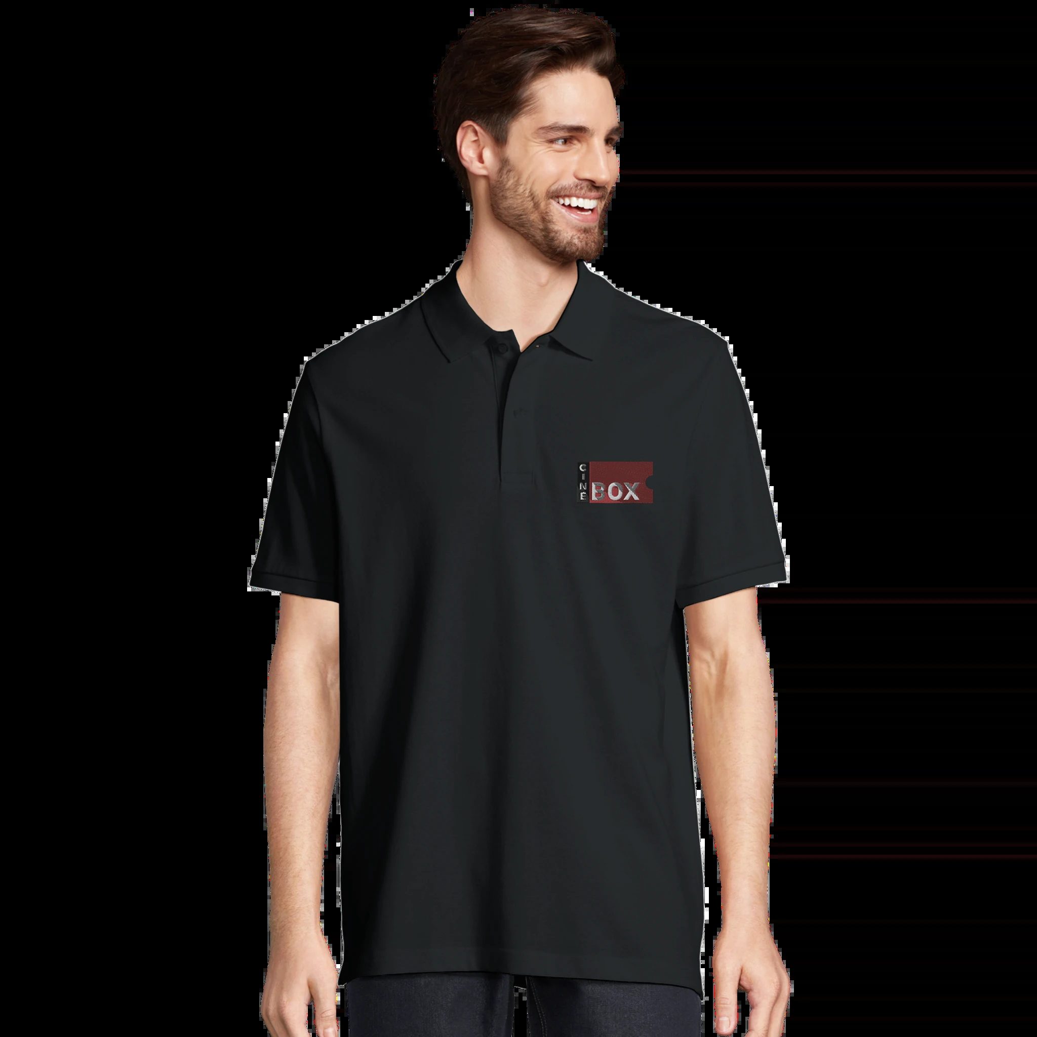 Polo brodé ciné BOX chaîne ciné groupe AB